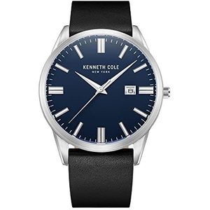 Kenneth Cole New York Modern klassiek horloge voor heren, Zwart