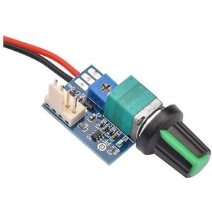 Elektrische apparatuurregelaar for computerbehuizingventilatoren DC12V handmatige 4-pins PWM-ventilatorsnelheidsmotorcontrollerprintplaat met knopschakelaar