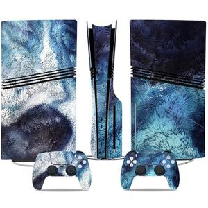 Voor PS5 PRO Skin Digital Edition Console En Controller Vinyl Cover Skins Wraps Krasbestendig, Compatibel Met Voor PS5 Digital Edition Pro 61574 Geen Schuimvorming Bubbelvrij