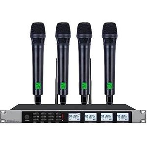 Geluidskaartset, Draadloos microfoonsysteem Headsetmicrofoon Condensatormicrofoon Geschikt for kerkpodiummicrofoon(Handheld microphone)