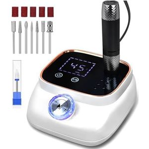 Professionele 45000 RPM Elektrische Nagelschuurmachine Boormachine Nagelvijl Nagelboor for Acryl Manicure Gel Art