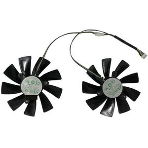 GAA8S2U,PLD10015B12H GPU VGA-koeler, 2 stuks/set, 95 mm diameter DIY-ventilator voor JIESHUO RX 5600 XT 5600XT 6G Game GDDR6 RX5600XT(DIY GAA8S2U)