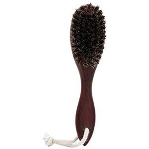 Osmond Paardenhaar Golf Haar Baard Borstel Haarkam Houten Handvat Gebogen Natuurlijke Haar Kammen Kappersgereedschap