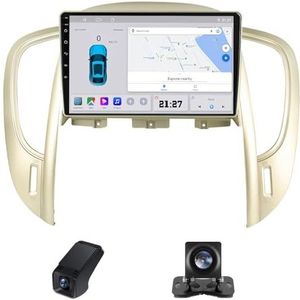 Carplay autoradio 2Din geldt voor Buick LaCrosse 2009-2013 met Android Auto Bluetooth 9 inch touchscreen autoradio met FM-radio 4GLTE 5GWIFI GPS stuurwielbediening+achteruitrijcamera(C20)