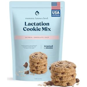 Lactatie Koekjesmix met gezegende distel - samengesteld met belangrijke ingrediënten om de moedermelkvoorziening bij moeders die borstvoeding geven te stimuleren en te ondersteunen