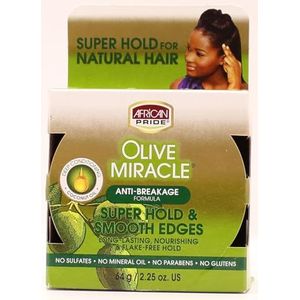 AFRiCAN PRIDE OLIVE MIRACLE ZILKY SMOOTH EDGES 64g