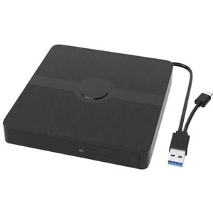 USB 3.0 externe schijf Draagbare 3D-combo optische schijven CD DVD-speler Branderlezer for laptop PC Windows 11/10 Mac