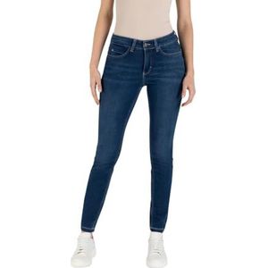 MAC Jeans MAC Dream Skinny Jeansbroek voor dames, rechte pijpen, middenblauw, Authentic Wash., 36W x 30L