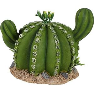 Housoutil 2 Stuks Klimmende Huisdierencactus Kweek Grot Cactus Modellen Cactus Miniatuur Reptielenhuid Grot Terraria Speelgoed- Glas Containers Reptielenbodem Nep Hars Aquarium Ambachten
