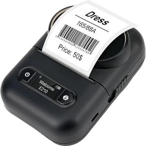 Thermisch Printer Thermische Labelprinter Draagbare Inktloze Zaklabelmaker Etiketteermachine Afdrukken Tape Sticker Duidelijk Snel