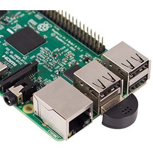 SunFounder USB 2.0 Mini Microphone for Raspberry Pi 4 Model B, Module 3B+, 3B 2 Module B & RPi 1 Model B+/B Laptop Desktop PCs Skype VOIP Voice Recognition Software