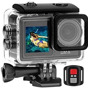 Actiecamera S81ER Actie Camera 4K 60FPS EIS Video Met Optionele Filter Lens 24MP Zoom 1080P Webcam Vlog sport Cam Met Afstandsbediening(5,5K Camera Only)