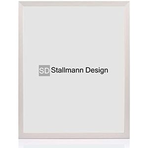 Stallmann Design Fotolijst 80x100 cm aluminium hout met acrylglas lijstbreedte 20mm posterlijst wissellijst