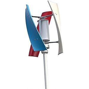 Windturbinegenerator Wind Generator 1000w Innerlijke Luchtkanaal 2000w 3000w Energie Windturbine Power Permanente Maglev 12v 24v Met MPPT Controller(Color:White,Size:WITHOUT CONTROLLER_96V)