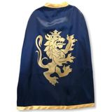 Liontouch - Edele Ridder Cape Voor Jongens, Blauw | Leeftijd 3-8 jaar - Eén Maat Past Allen | Fantasiemantel Voor Kinderen | Verkleden, Kostuums, Cosplay & Koninklijk Ridderkostuumaccessoire