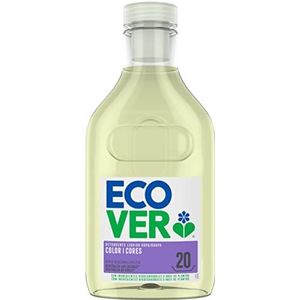 Ecover Wasmiddel Color Appelbloesem & Fresia (1 l/20 wasbeurten), vloeibaar wasmiddel met plantaardige ingrediënten, kleurwasmiddel voor behoud en bescherming van kleding