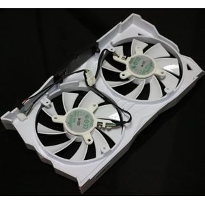 2pcs CF9015H12S GA92S2H -PFTB 12V 0.35A 88mm 4Pin For ZOTAC RTX2060 2060S GTX1660 1660 SUPER OC Graphics Card Cooling Fan(GA92S2H-With Case)