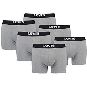 Levi's Boxershorts voor heren, boxers, onderbroeken, 905001001, verpakking van 6 stuks, XXL