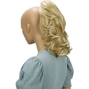 CAISHA 30cm Haarstukje Vlecht Paardenstaart Haarextensies Volumineus Golvend Blond Mix H83