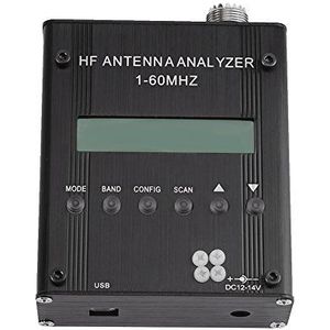 MR300 Digitale korte golf antenneanalysator meetinstrument voor Ham Hobbyist of professionals, grote 1 tot 60 MHz korte golf antenneanalysator voor staande golven, impedantie, capaciteit