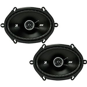 KICKER 43DSC6804 6x8 inch coax-LS zwart