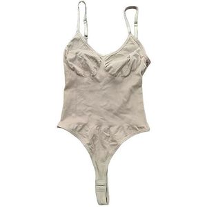 Corrigerend bodysuit, Buikvormer voor vrouwen, Jumpsuit-borstkussen, borststeun, heuplift, dunne taille voor dames, dames, meisjes
