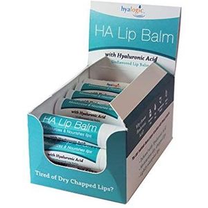 Hyalogic - Lippenbalsem HA - hyaluronzuur en biologische kokosolie - verlicht droge en gebarsten lippen - vulling