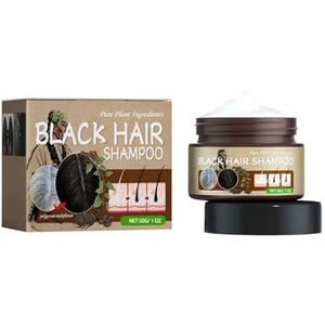 White To Black Shampoo - Diepe Herstellende En Voedende Haarverzorging, Anti-roos, Anti-jeuk, Olieregulerende For Droog Beschadigd Haar(1PCS)