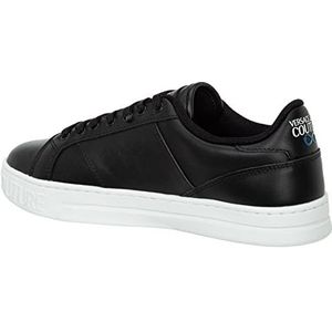 VERSACE JEANS COUTURE Harren Schoenen Sneakers 72YA3SKE ZP097 899 Zwart, zwart, 41 EU