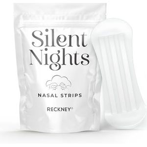 RECKNEY Transparante neuspleisters, 40 neuspleisters van superieure kwaliteit, geen snurkpleisters, extra grip voor betere slaapkwaliteit, alivia neusverstopping, neusstrip