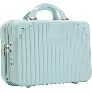 Koffer Handbagage Oplaadbare Functie Ontwerp Koffer Dames Wachtwoord Instappen Bagage (Color : D, Size : 15inch)