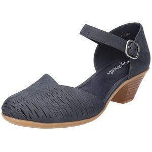 Easy Street Justina damessandaal, marineblauw, 6