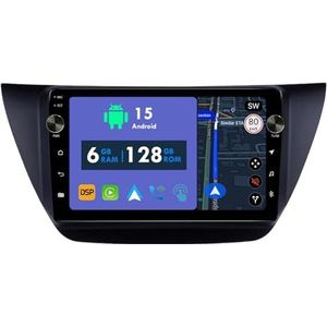 RoverOne Autoradio GPS voor Mitsubishi Lancer 9 CS 2000-2010 Carplay Android Auto Stereo Hoofdeenheid Bluetooth WiFi Radio Speler Sat Navigatie