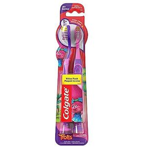 Colgate Kids Trolls Extra Zachte Tandenborstel, 4 Count