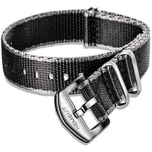Hemsut NATO Strap, het Horlogebandje van de Seat Belt voor Mannen Vrouwen, 20mm Hoog Eind Zachte Kwaliteits Nylon Horlogebanden met Op zwaar werk berekende Geborstelde Gesp