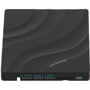 Multifunctioneel Extern Optisch Station 7-in-1 Dvd-schrijver USB3.0/Type-c Mobiel Optisch Station Gebruiksvriendelijk(Blu-ray DVD Recorder Optical Drive)