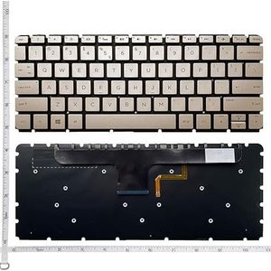 VOOR HP ENVY 13-AB 13-AB105TX 13-ab023TU 13-ab026TU 13AB024TU laptop US backlit toetsenbord zilver/goud(GOLD)