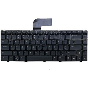 Laptop Toetsenbord Voor For DELL Vostro 3460 Verenigde Staten Lay-out Colour Zwart