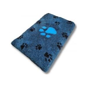 Vetbedding Veterinary Bed - Big Paw Turquoise - 150 x 100 cm Hondenkleed Dierenkleed Puppykleed Hondenfokker UK Made wasbaar