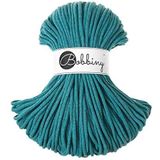 Bobbiny Hoogwaardig 5 mm gevlochten macramé-koord (groenblauw) 100 meter