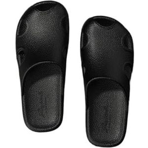 Sandalen, Baotou Soft Sole Buitenkleding Thuis Binnensandalen Pantoffels Pantoffels(Black,45 EU)