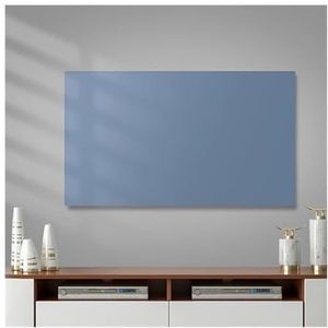 WLTYSM TV Cover TV Stofkap Elastische All-inclusive Cover 55 Inch 65 Luxe Eenvoudige Effen Kleur Cover TV Display Beschermers (Blauw, 80-85 inch)
