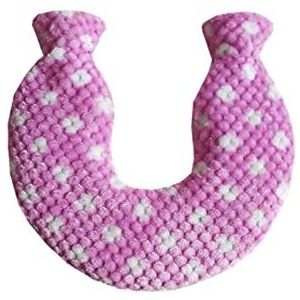 DieffematicRSD Warmwaterkruik Hot Water Bag Cover Cloth Cover Water-filled Hot Water Bag Bag Super Soft (Color : Purple)