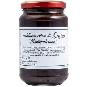 Susine San Benedetto-jam - Italiaans ambachtelijk product (1 potje 380 gram)