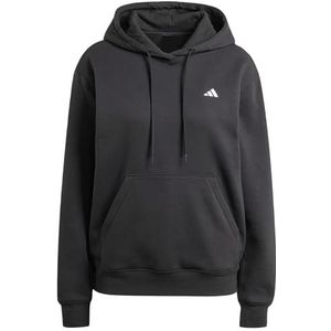 adidas Dames ESSENTIALS SMALL LOGO FEEL COZY HOODIE, black, L