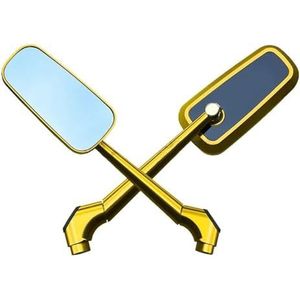 Motorfiets Achteruitkijkspiegel Zijspiegels Voor Yamaha FZ-1 FZ-6 FZ-09 FZ-8 XSR 700 XSR 900 YZF-R125 Tracer 900(Goud)