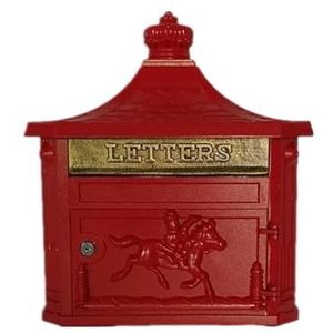 Postdozen Brievenbus Brievenbussen Brievenbussen Wandmontage For Buiten Idyllische Retro Muurophanging Met Slot Letter Pakketkast