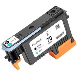 70 Printkop Printkop for D-esignjet Z5200 Z5400 Z2100 Z3100 Z3200 C9404A C9405A C9406A C9407A C9408A C9409A C9410A(70 Printhead MBK-C)