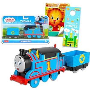 Thomas De Trein Gemotoriseerde Motorset - Bundel met Thomas De Trein Metalen Trein Motoren Plus Thomas Stickers, Meer | Thomas and Friends Toys