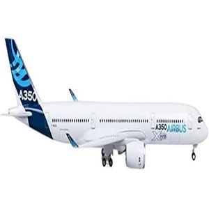 Voorgebouwd Modelvliegtuig 1/142 Fit Voor Airbus A350 XWB Vliegtuig Model met Lichten en Wielen Gegoten Plastic Hars Collectie Vliegmodel Bouwpakket (Color : A)